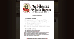 Desktop Screenshot of absolwencilo.glubczyce.pl