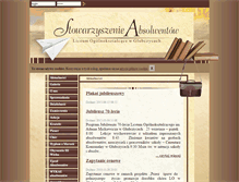 Tablet Screenshot of absolwencilo.glubczyce.pl